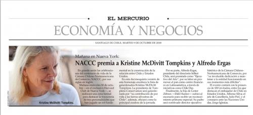100th Anniversary Gala Dinner 2018 in El Mercurio